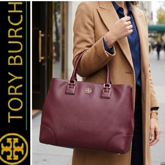 Tory Burch Leather Tote Bag